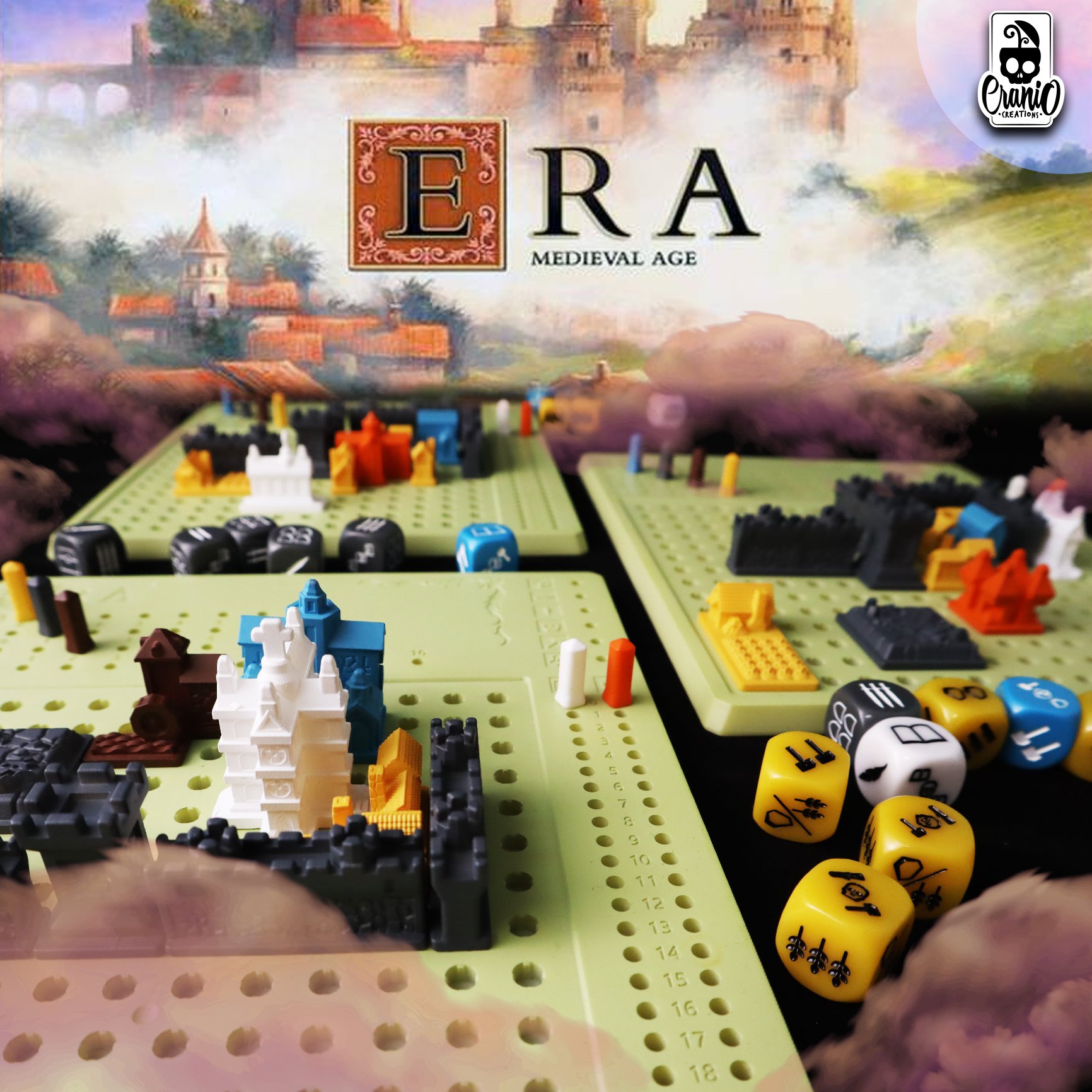 Era Medieval Age bluffée par le matos! Board Game