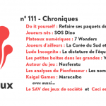 N°111 – Chroniques