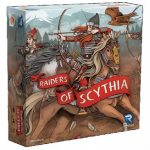 Raiders of Scythia disponible en anglais  à partir de 12 ans, dure  1 à 2h  pour 1 à 4 joueurs