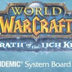 Blizzard et Z-MAN s'unissent pour proposer le jeu de société World of Warcraft Wrath of the Lich King (système de jeu pandémie, sortie Octobre 2021)
