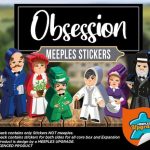 Obsession : des stickers pour vos différents meeples