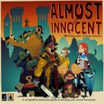 Almost Innocent chez Kolossal Games (jeu de déduction, auteur : Philippe ATTALI, illustré par Satoshi Matsuura) sur KS cet été , sortie 2023