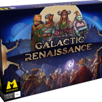 Matagot annonce Galactic Renaissance, dans l'univers de Inis, en campagne de financement qui devrait démarrer début 2023. 2–5 joueurs, 14 ans et plus, 90 Min.