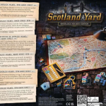 Scotland Yard : une version Sherlock Holmes sort en Septembre (VF incluse) chez Ravensburger et sera disponible à Essen (2-6 joueurs, 10 ans et +). La version classique sera aussi incluse dans la boite